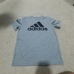 Boys Adidas grey shirt